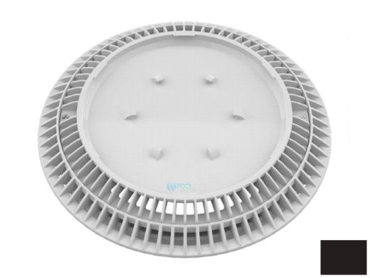 AquaStar 10" Round Color Choice Suction Outlet Cover with Screw Kit | Black | CC10102