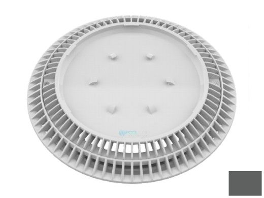 AquaStar 10" Round Color Choice Suction Outlet Cover with Screw Kit | Dark Gray | CC10105