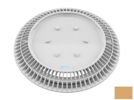 AquaStar 10" Round Color Choice Suction Outlet Cover with Screw Kit | Tan | CC10108