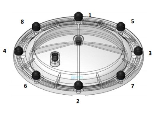 Hayward Lid Hardware Kit | HCXFMCH1000