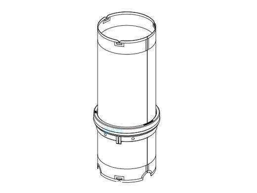Hayward Stainless Steel Sleeve With O-rings for 2" Vessel | GLX-HYDSLEEVE