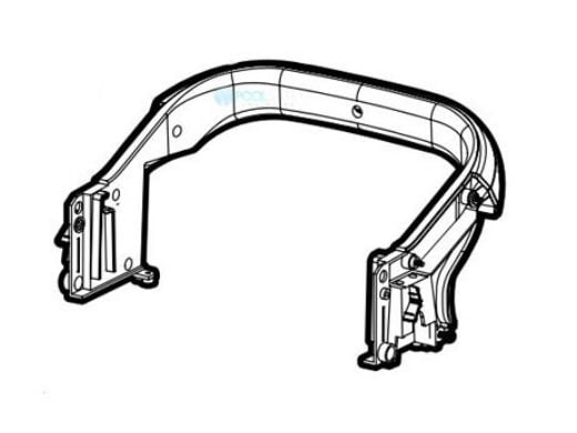 Hayward Shell Rear Hand CVR Assembly 600 | Gray | RCX36131519237