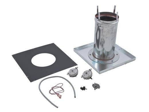 Hayward Positive Pressure Horizontal Indoor Vent Adapter Kit for H200 Universal Heaters | 6" Diameter | UHXPOSHZ12006