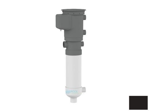 AquaStar ZarStar Drain/Vacuum Pre-Filter with Auto Fill, Large Basket, Filter Bag, Adjustable Collar and Lid | Black | SKZ111102