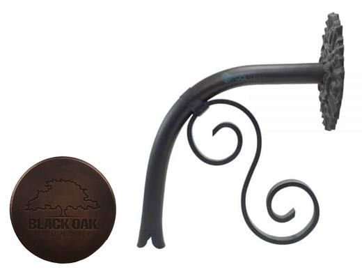Black Oak Foundry Large Droop Spout with Versailles | Distressed Copper Finish | S7785-DC | S7790-DC