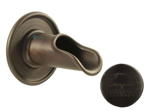 Black Oak Foundry Roman Scupper | Brushed Pewter Finish | S50-BP | S53-BP