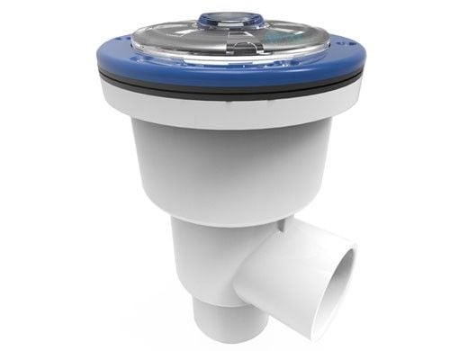 Brilliant Wonders 4" LED Bubbler Vinyl/Fiberglass Body Kit | White | 25503-470-000