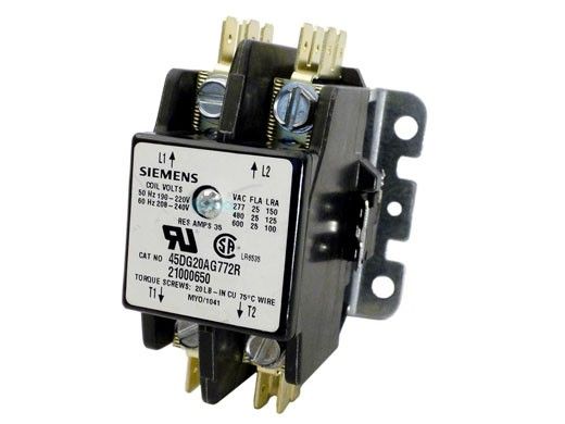 Coates 2-Pole Contactor | 35 AMP 240V | 21000650