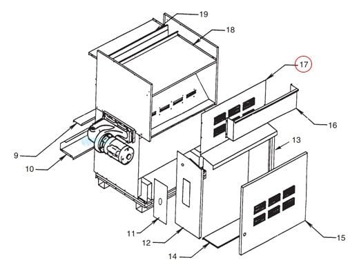Pentair Upper Front Panel | 10658909