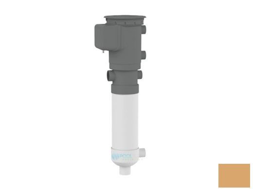 AquaStar ZarStar Drain/Vacuum Pre-Filter with Auto Fill, Large Basket, Filter Bag, Adjustable Collar and Lid | Tan | SKZ111108