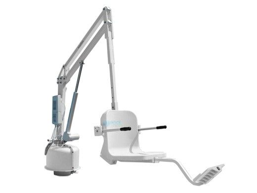 Aqua Creek Scout 2 Pool Lift | No Anchor | White with White Seat | F-802SC2-W