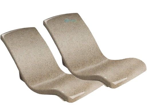 SR Smith Destination Series In-Pool Rocking Lounge Chair | Set of 2 | Cappuccino | DS-2-57-2PK