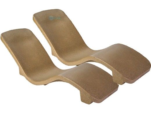 SR Smith R-Series Rotomolded In-Pool Lounger | Set of 2 | Sandstone | RS-1-23-2PK