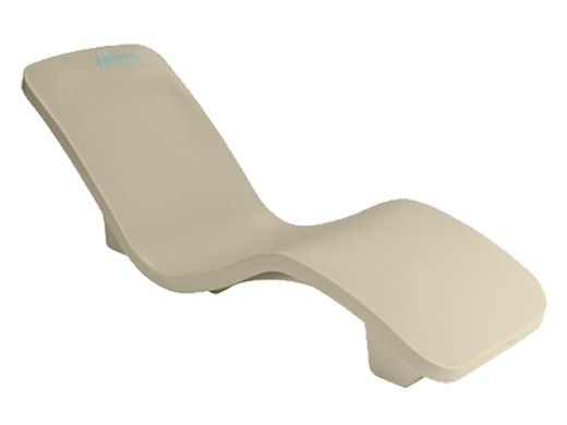 SR Smith R-Series Rotomolded In-Pool Lounger | Taupe | RS-1-10
