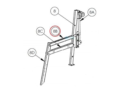 SR Smith Actuator Arm | Gray | 152-1200A