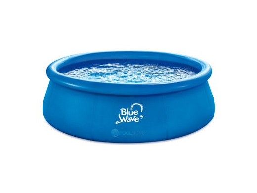 Blue Wave Speed Set Family Swimming Pool Package | 13' Round 33" Deep | NT6132