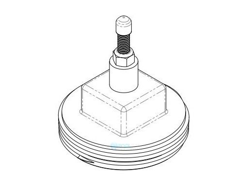 Paramount SDX2 3" Threaded Winterizing Plug For Vinyl or Fiberglass | 004-302-4340-00