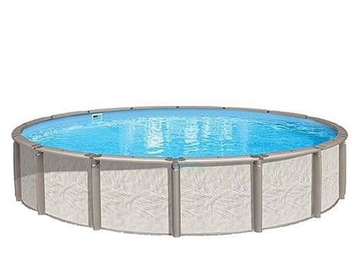 Azor 18' Round Above Ground Pool | Basic Package 54" Wall | 182398