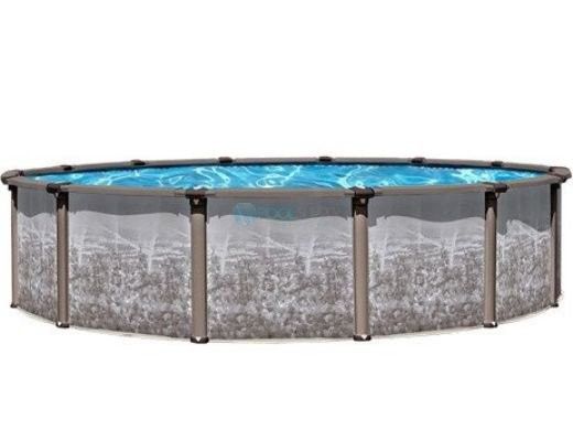 Regency LX 27' Round Resin Hybrid Above Ground Pool | Basic Package 54" Wall | 182438