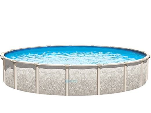 Magnus 18' Round Above Ground Pool | Basic Package 54" Steel Wall | 182481