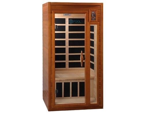 Golden Designs Dynamic Barcelona Elite 1-2 Person Ultra-Low EMF FAR Infrared Sauna | Hemlock | DYN-6106-01 ELITE