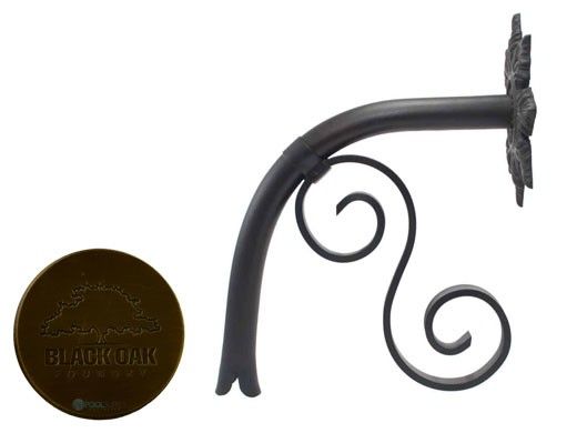 Black Oak Foundry Large Droop Spout with Normandy | Antique Brass / Bronze Finish | S7783-AB | S7835-AB