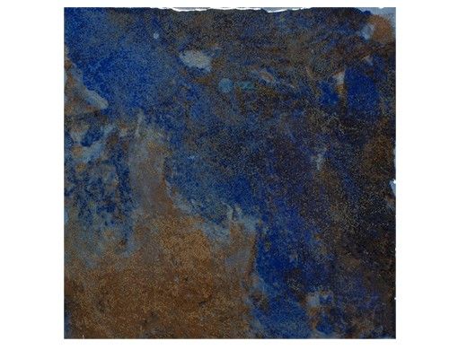 National Pool Tile Coral 6x6 Series Bullnose Tile | Rustic Blue | CRL-RUSTIC SBN