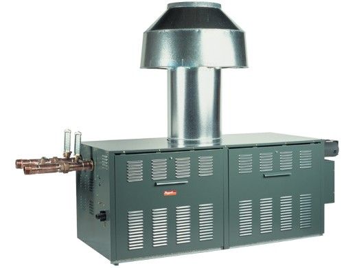 Raypak Raytherm Natural Gas Commercial Indoor Swimming Pool Heater | 1467.0 MBTUH Unitherm Governor | Altitude 0-2000 Ft | P-1468 #48 001350