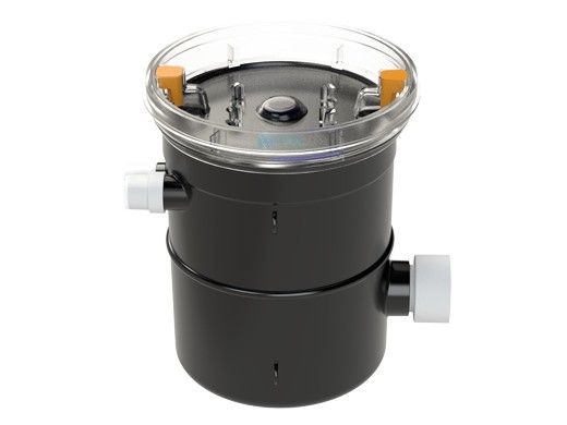 AquaStar FillStar Pool Water Leveler Bucket with Fill Lid | Clear | AFBFL100