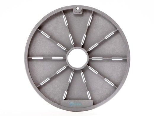 Magic Plastics QwikLED Plaster Adapter for 1.5" LED Pool & Spa Light Retrofit | Light Gray | 0910-PL-LG