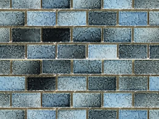 Fujiwa Tile Glasstel Mosaic Series 7/8" x 1-7/8" | Aqua | Glasstel-31