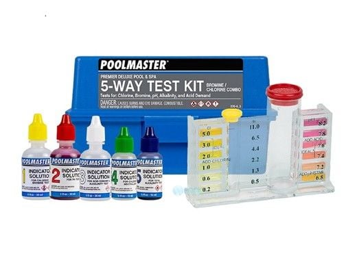 Pool Master Professional Series 5 Way Test Kit with Case | PS974 | 22341