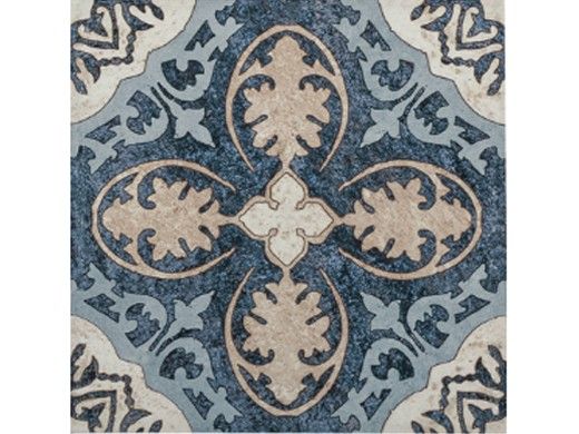 National Pool Tile Geostone 6x6 Series |  Blue Pattern | GST-BLUE PTRN