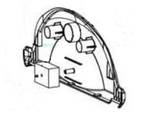Maytronics Side Panel for DX4 | Gray | 9982385