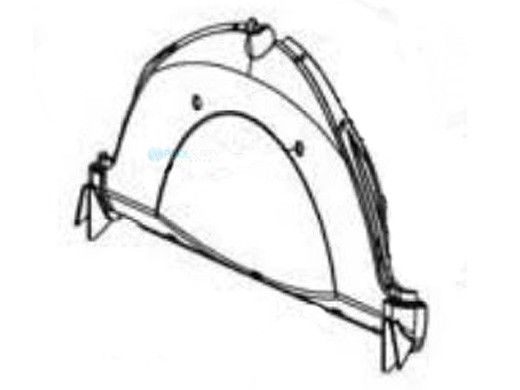 Maytronics Side Panel with Flaps for DX4 | Gray | 9982365