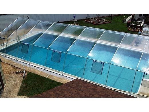 Fabrico Sun Dome All Vinyl Dome for InGround Pools | 24' x 50' | 211545