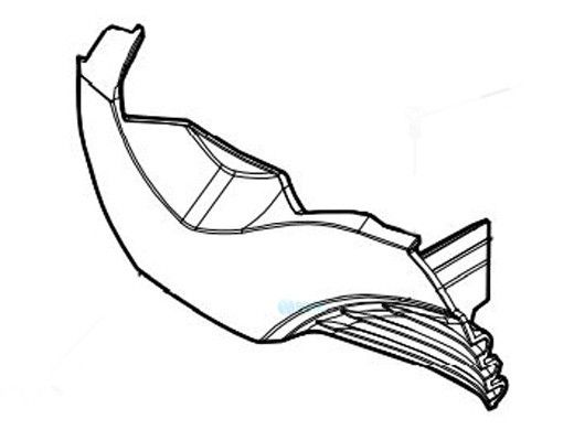 Zodiac MX6 Body Panel | Front | R0567600