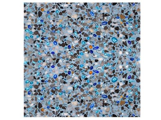 C.L. Industries CrystalStones Smooth Pebble Pool Finish | 80 Lb. | Slate Belle Isle | CRSSMSLTICEBLLSL
