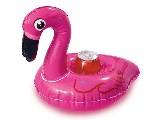RhinoMaster Play Tropical Flamingo Inflatable Pool Cup Holder | NT6081