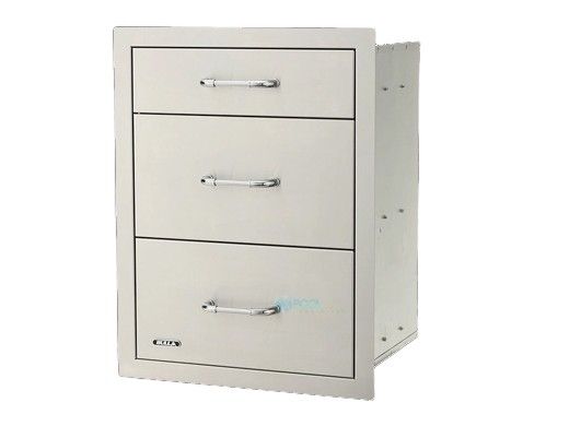 Bull Outdoor Products Stainless Steel Triple Drawer System | 58110
