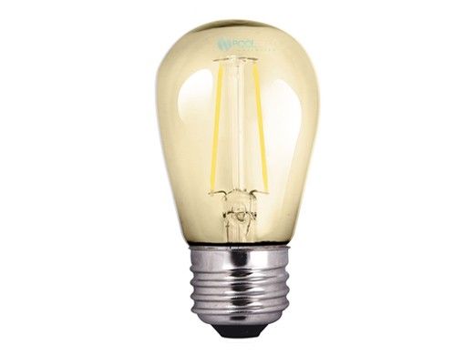 Sollos ProLED Filament Series LED Lamp | Amber Filament | 120V Equivalent to 25W | E26 Base | S14AMB2ANT/822/LED 81140