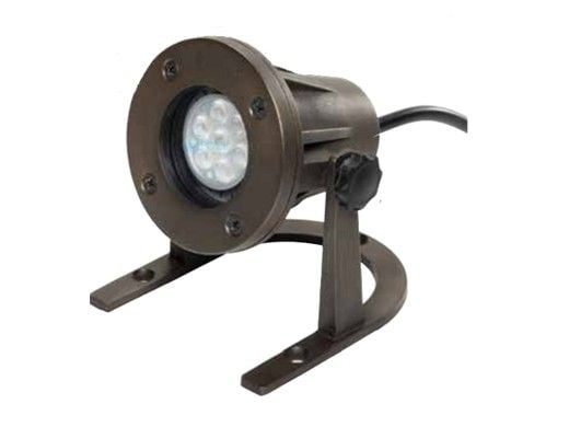Sollos Underwater LED Light Fixture | 3.3" Antique Brass | 12V 25' Cord | UWL-R33-AB-30K | 999998S