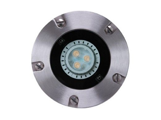 Sollos Inground LED Light Fixture with Trim Ring | 5" Natural Metal - Stainless Steel | IGT049-SS 996134