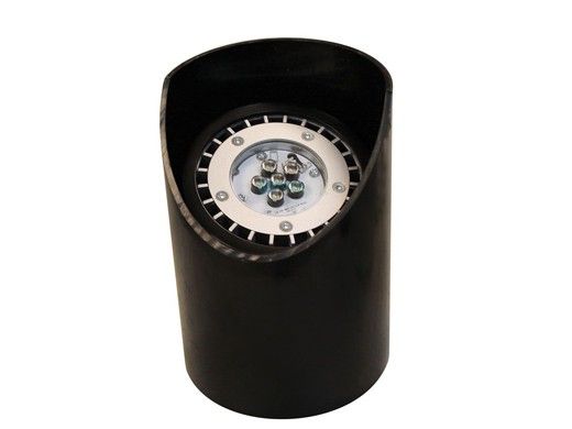 Sollos Inground LED Well Light Fixture | 5.5" Composite Black | WPO055-CB 996300
