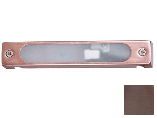 Sollos Deck Under-Step LED Light Fixture | 6" Natural Metal - Antique Brass | DUS060-AB 941002