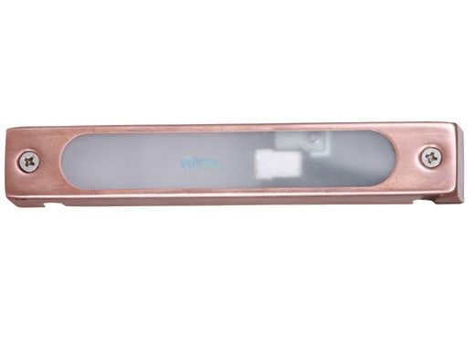 Sollos Deck Under-Step LED Light Fixture | 6" Natural Metal - Copper | DUS060-CU 941000
