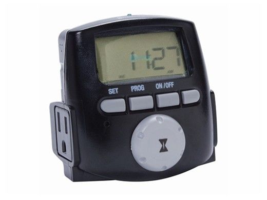 Sollos Digital Astronomical Timer | 2.5W 120V 8 Amps | Textured Black | TMDA 998205