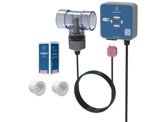 ClearBlue Mineral System for Spas and Hot Tubs | 2,500 Gallons | 120/240V NEMA Plug | CBI-350P-SN-KIT