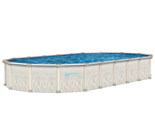 Ohana 15'X26' Oval Above Ground Pool | Ultimate Package 52" Wall | 184809