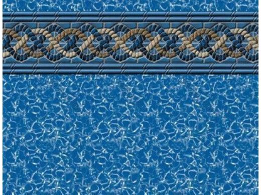 Mystri Gold 12 x 24 Oval Heavy Gauge Unibead 54" Wall Liner | LI122454MGU25